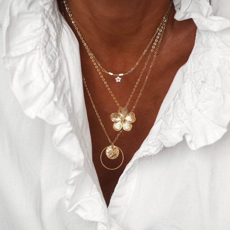 Collier Brocéliande pendentif médaille bijoux -9Avril