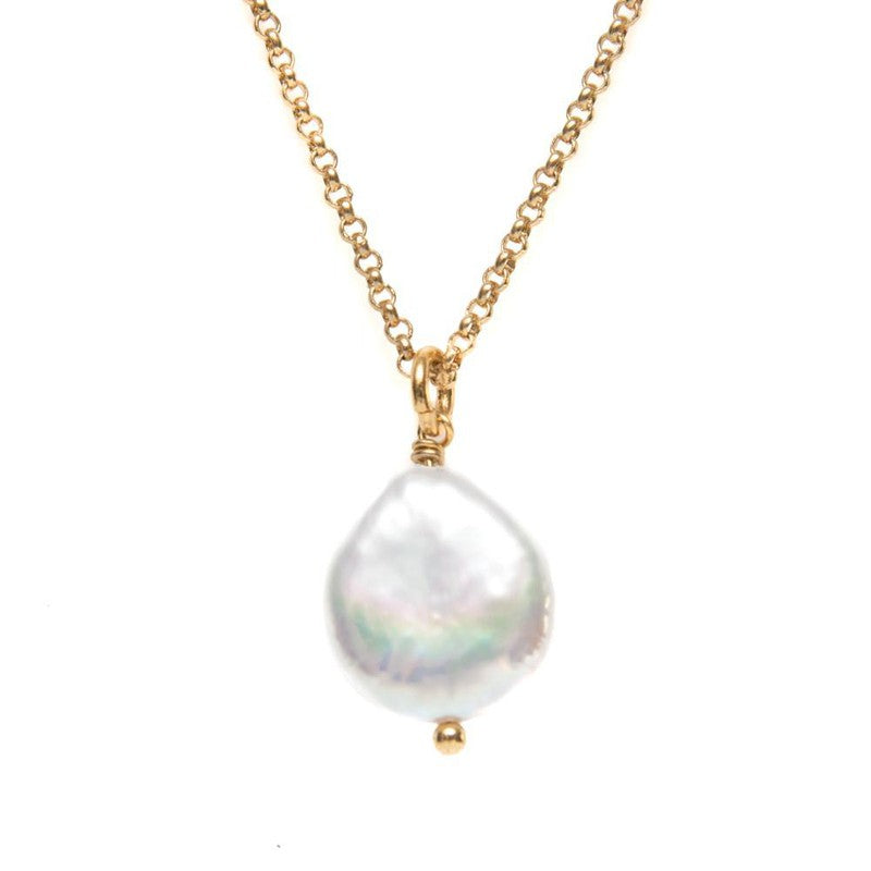 Collier Maeva sautoir femme perle d'eau douce 9Avril