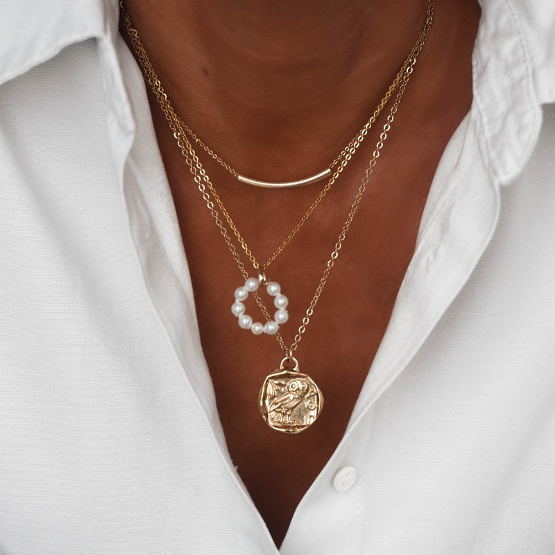 Collier Marguerite femme daisy nacre bijoux -9Avril