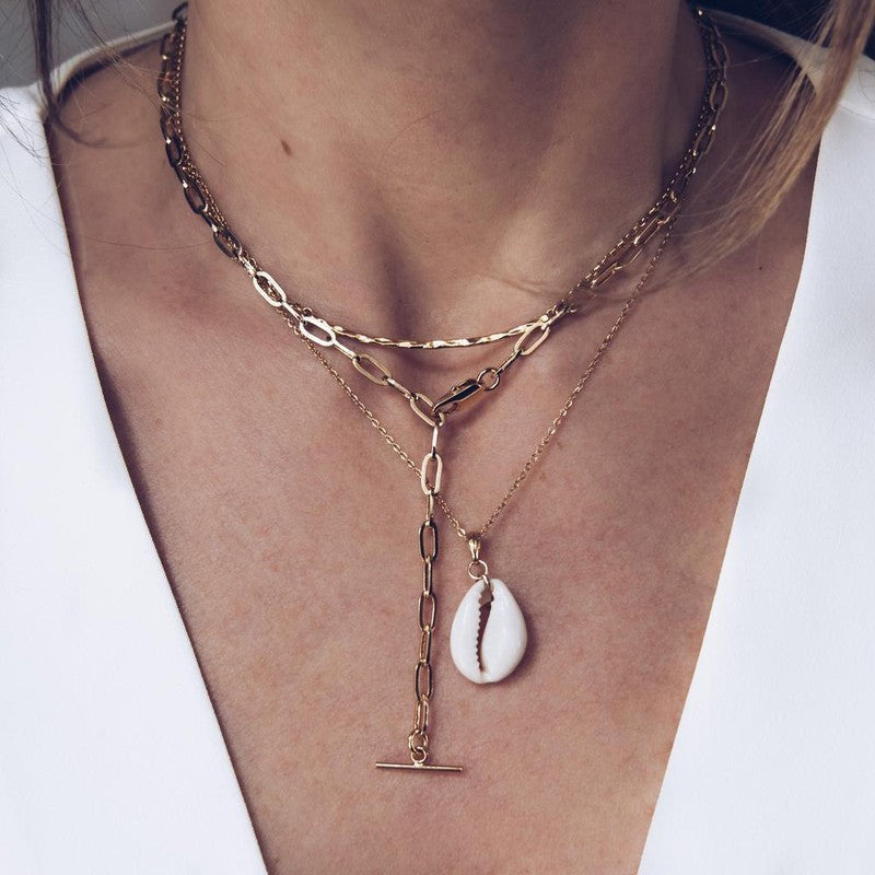 Collier Seychelles coquillage ras de cou choker-9Avril