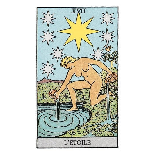 Signification de la carte de tarot "L'étoile"-9avril