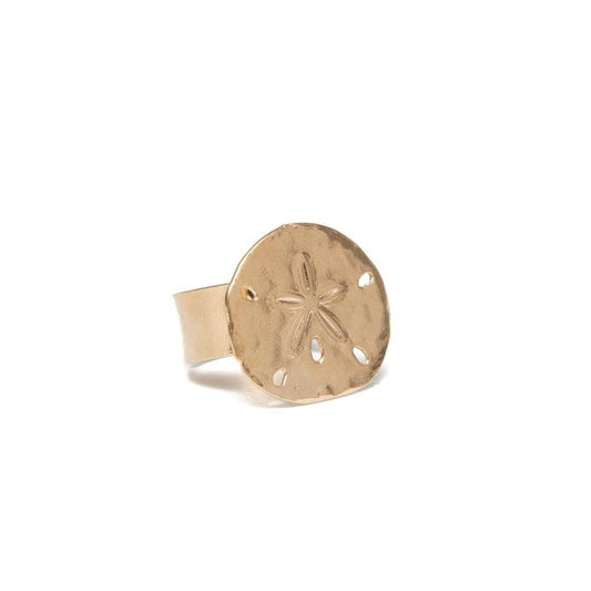 Bague Dollar des sables plaqué or femme étoile de mer-9Avril