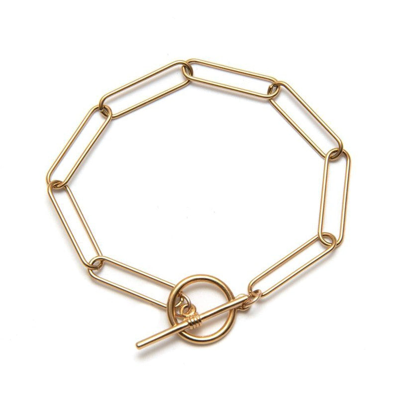 Bracelet Allure plaqué or femme rock bohème tendance-9Avril