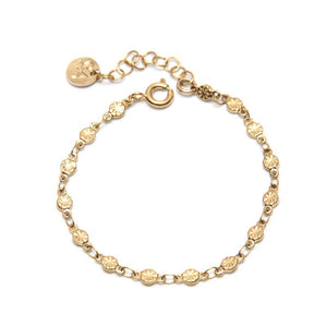 Bracelet Malaga doré femme -9Avril