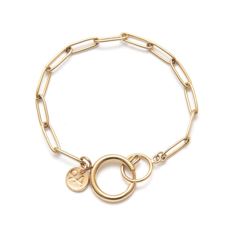 Bracelet Petit Bulles plaqué or femme bijoux createur -9Avril