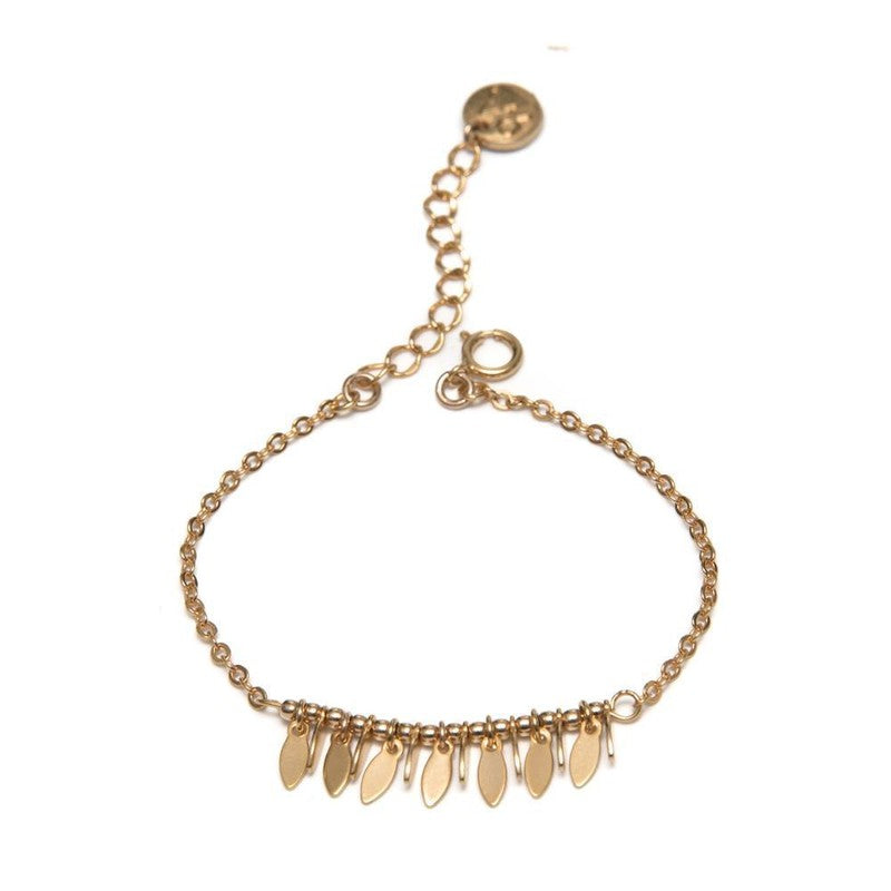 Bracelet Sunshine plaqué or femme bohème -9Avril