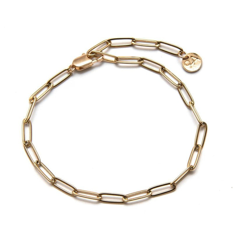 Chaine de cheville Juan les Pins plaqué or femme -9Avril