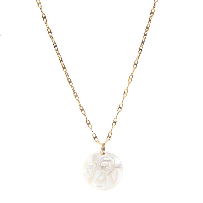 Collier Angel femme ange nacre raphael -9Avril