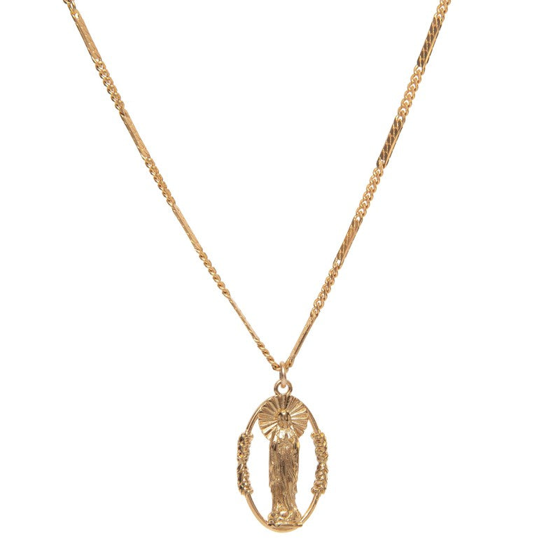 Collier Apparition vierge marie catholique madone-9Avril