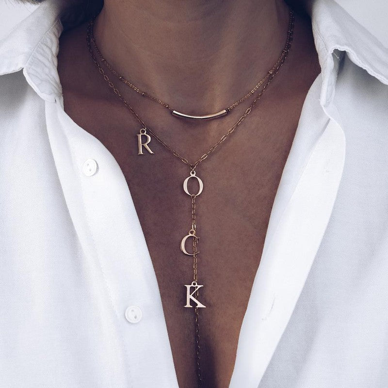 Collier Eden plaqué or choker ras de cou tendance -9Avril