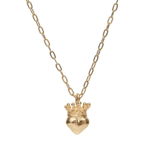 Collier Galway femme sacré ex voto couronne-9Avril