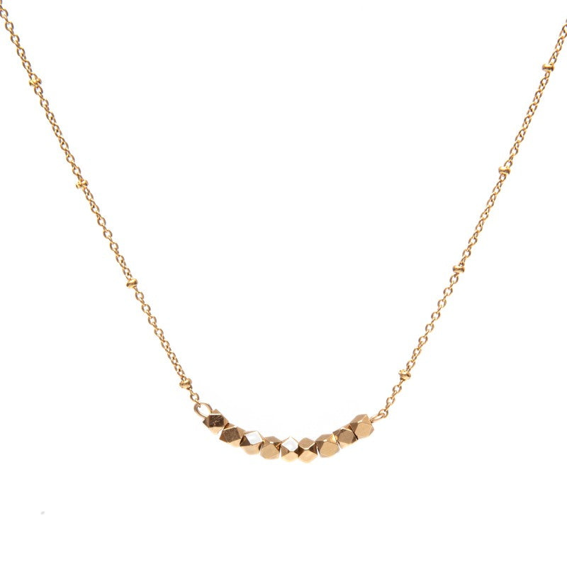 Collier Pépites femme bijoux ras de cou-9Avril