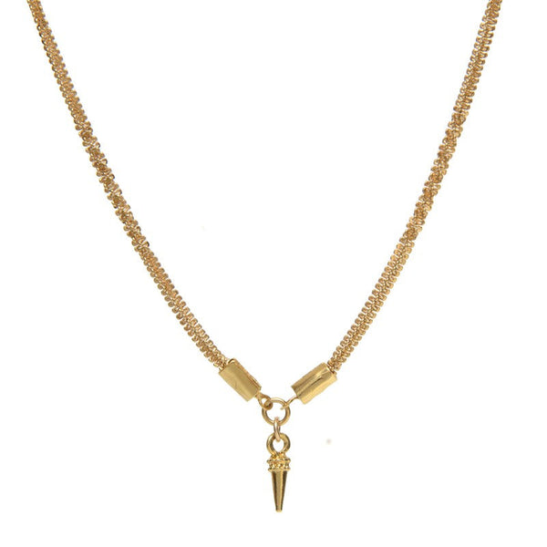 Collier Punky rock femme créateur tendance -9Avril