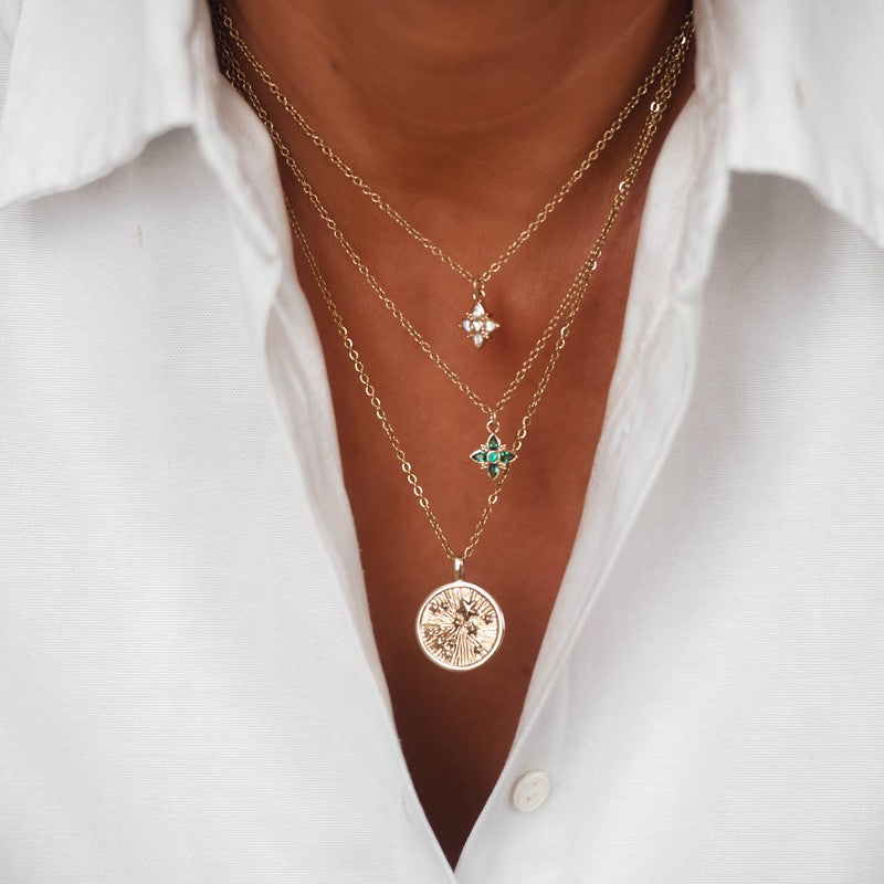 Collier Savannah Diamant plaqué or femme diamant de synthèse-9Avril