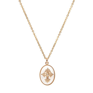 Collier Venezia médaille croix bijoux catholique-9Avril