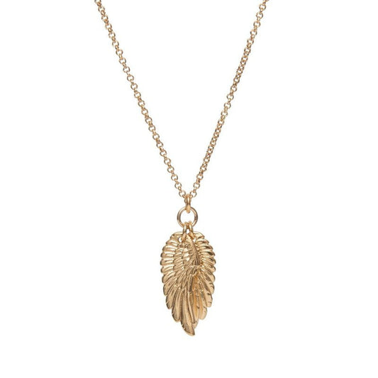 Collier Wings plaqué or ailes d'anges bijou créateur-9Avril