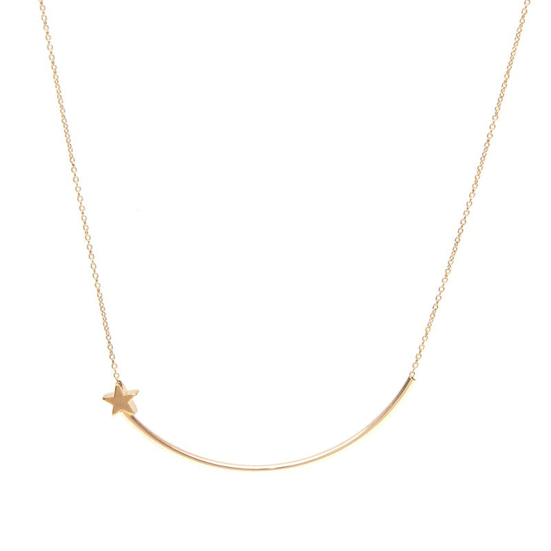 Collier étoile filante femme ras de cou-9Avril